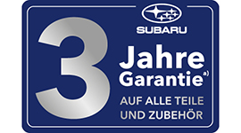 Subaru 3 Jahre Teile-Garantie